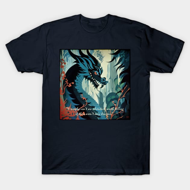 Dragon Love T-Shirt by Wonderstuff